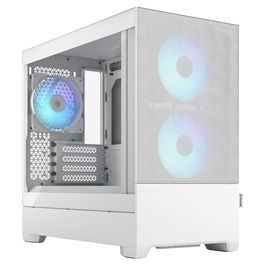 Fractal Design Pop Mini Air Torre de PC Blanco - Cristal Templado con RGB y Ventilación de Malla