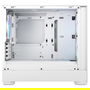 Fractal Design Pop Mini Air RGB TG Clear White Caja PC Mini Tower Blanca con Ventana y RGB