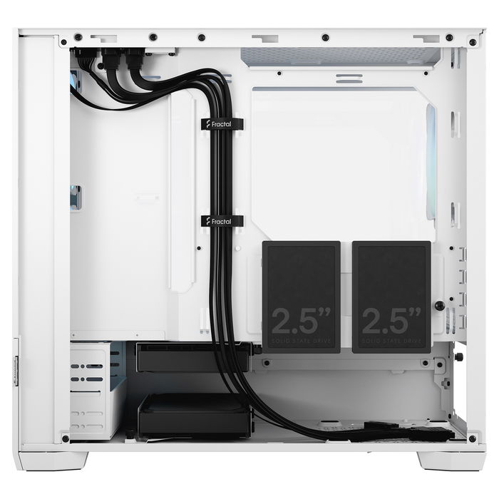 Fractal Design Pop Mini Air RGB TG Clear White Caja PC Mini Tower Blanca con Ventana y RGB