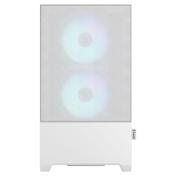 Fractal Design Pop Mini Air RGB TG Clear White Caja PC Mini Tower Blanca con Ventana y RGB