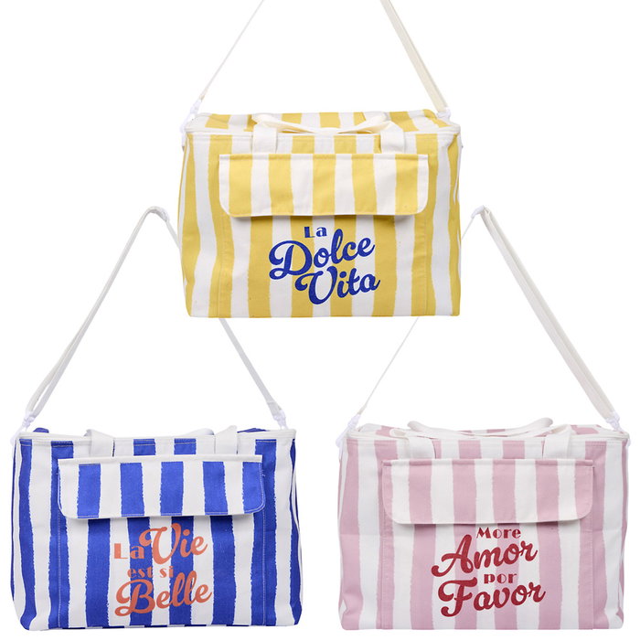 Cook Concept Bolsa Térmica Isotérmica Dolce Vita 30L - Colección Amarillo, Azul o Rosa