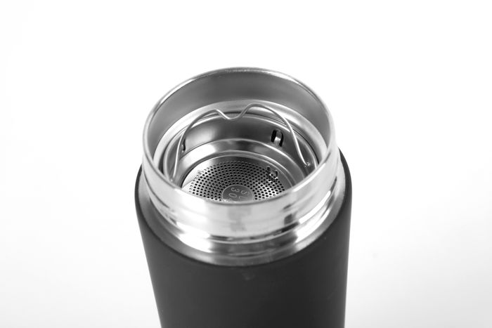 Inde Termo de Acero Inoxidable con Medidor de Temperatura 480 ml - 6.5x22.5 cm (12 Unidades)