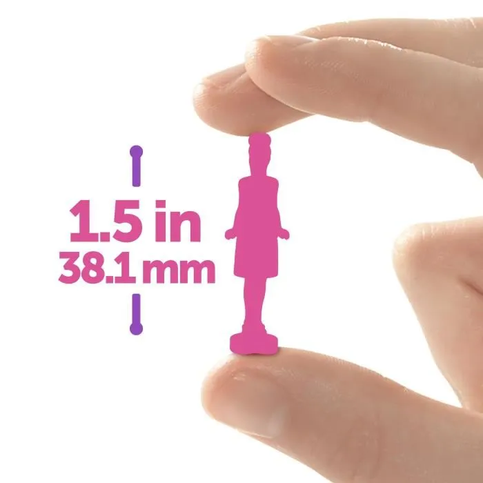 Barbie Muñeca Mini-BarbieLand Fashionistas JCP97 - Muñeca de 1,5"