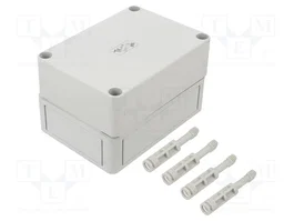 SPELSBERG TK PC 1309-8-O Carcasa Universal de Policarbonato Gris