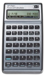 HEWLETT-PACKARD Calculadora Financiera 17BII Plus de 22 Dígitos