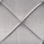 Ixia Silla de Terciopelo Gris Tejido-Metal