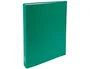 Exacompta Carpeta de 2 Anillas 30mm Redondas DIN A4 Cartón Forrado Verde Oscuro