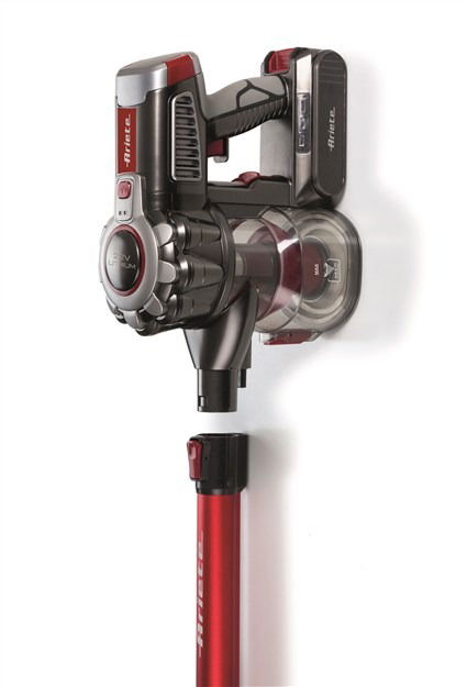 Ariete 2757 Aspirador Escoba Sin Cable 2 en 1, 22V Litio, Autonomía 45 Minutos, Ligero y Potente para Limpieza Completa