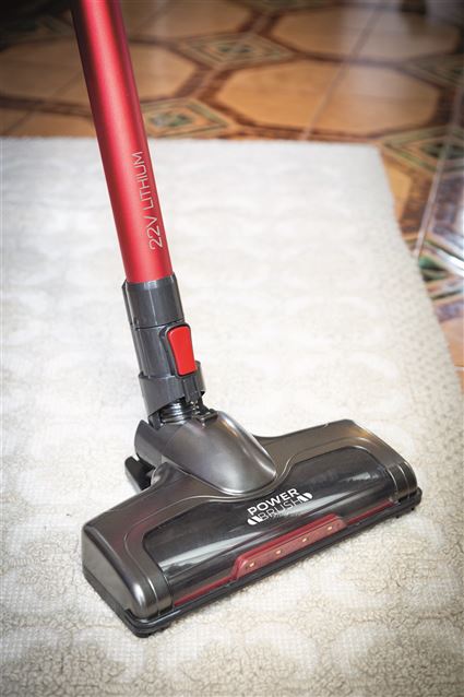 Ariete 2757 Aspirador Escoba Sin Cable 2 en 1, 22V Litio, Autonomía 45 Minutos, Ligero y Potente para Limpieza Completa