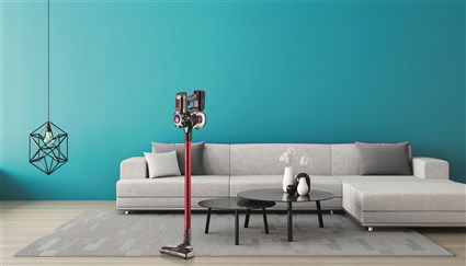 Ariete 2757 Aspirador Escoba Sin Cable 2 en 1, 22V Litio, Autonomía 45 Minutos, Ligero y Potente para Limpieza Completa