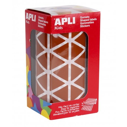 Apli Gomets Triangulares 20mm Marrón