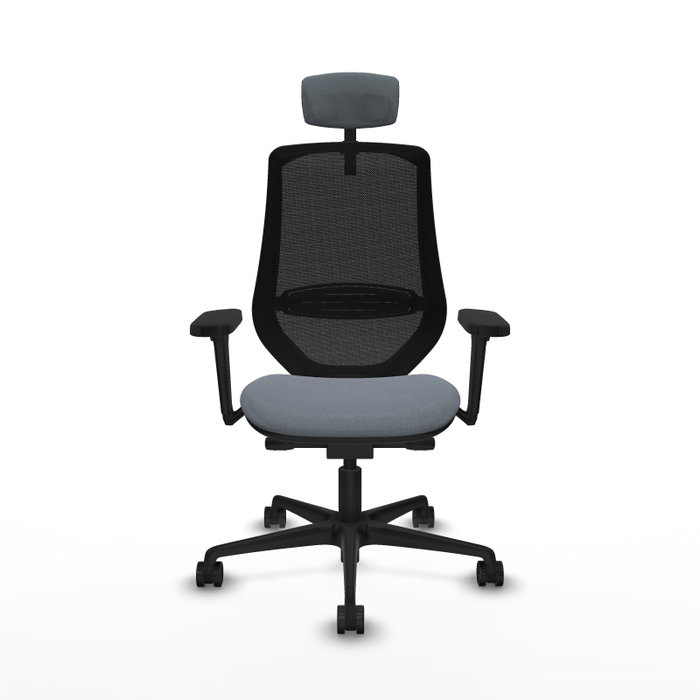 PIQUERAS Y CRESPO Silla de oficina Mardos con mecanismo Sincro/Traslack, Gris y Negro PIQUERAS Y CRESPO Silla de oficina Mardos con mecanismo Sincro/Traslack, Gris y Negro
