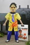 The Texas Chainsaw Massacre Ben Cooper Figura Costume Series 9 Leatherface 15 cm