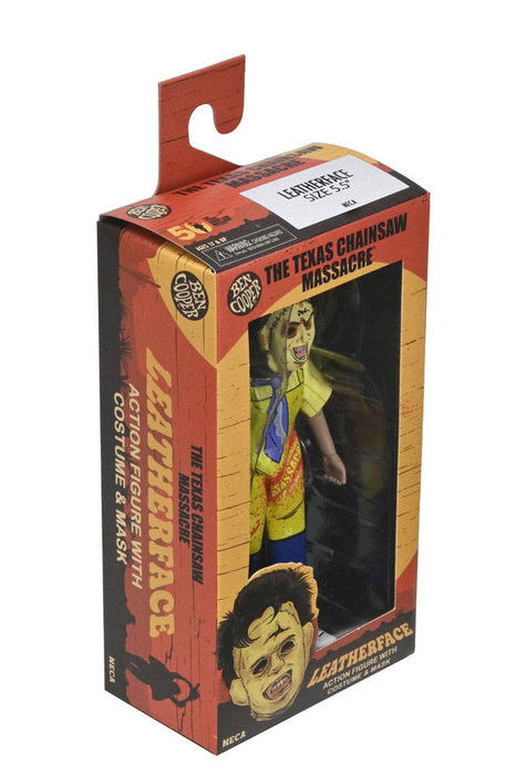 The Texas Chainsaw Massacre Ben Cooper Figura Costume Series 9 Leatherface 15 cm