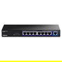 TRENDnet TEG-S591 Switch de 9 Puertos No Administrado, 8x 2.5G + 1x 10G Ethernet, 60 Gbit/s, Full Duplex, Montaje en Pared