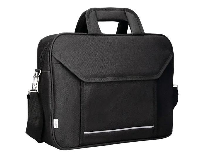 Q-connect Maletín para portátil 15,4'' negro
