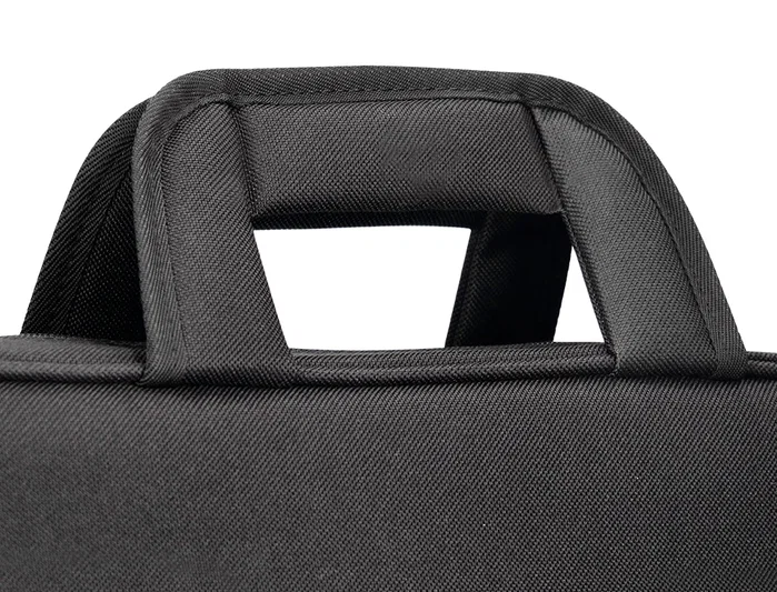 Q-connect Maletín para portátil 15,4'' negro