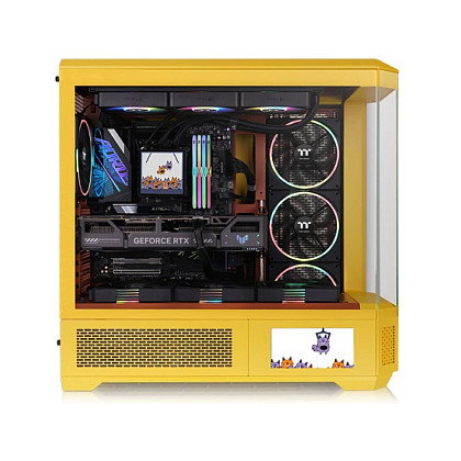 Thermaltake View 600 TG Butter Caramel Full Tower PC Case SPCC Vidrio Templado ATX