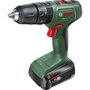 Bosch EasyImpact 18V40 Taladro Percutor con Batería 2.0Ah, Cargador y Maletín