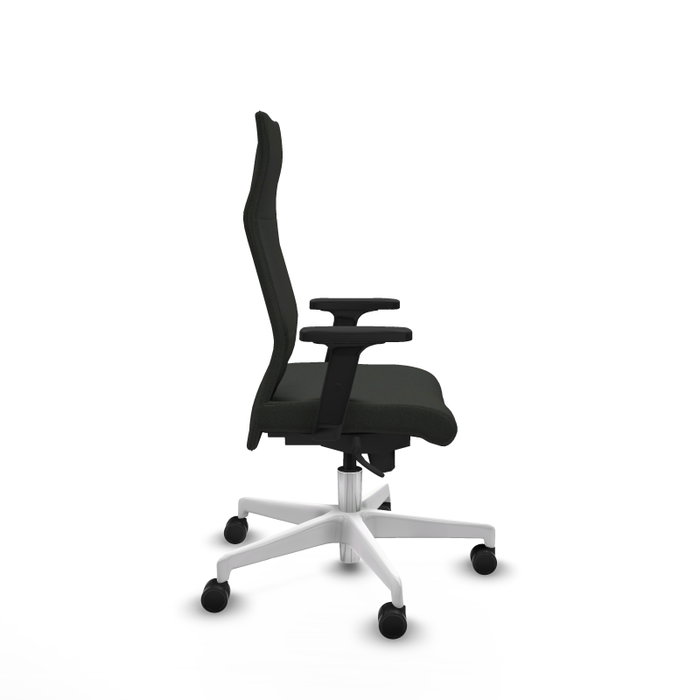 PIQUERAS Y CRESPO Sillón Albacete con Mecanismo Sincro y Brazos 2D, Negro PIQUERAS Y CRESPO Sillón Albacete con Mecanismo Sincro y Brazos 2D, Negro