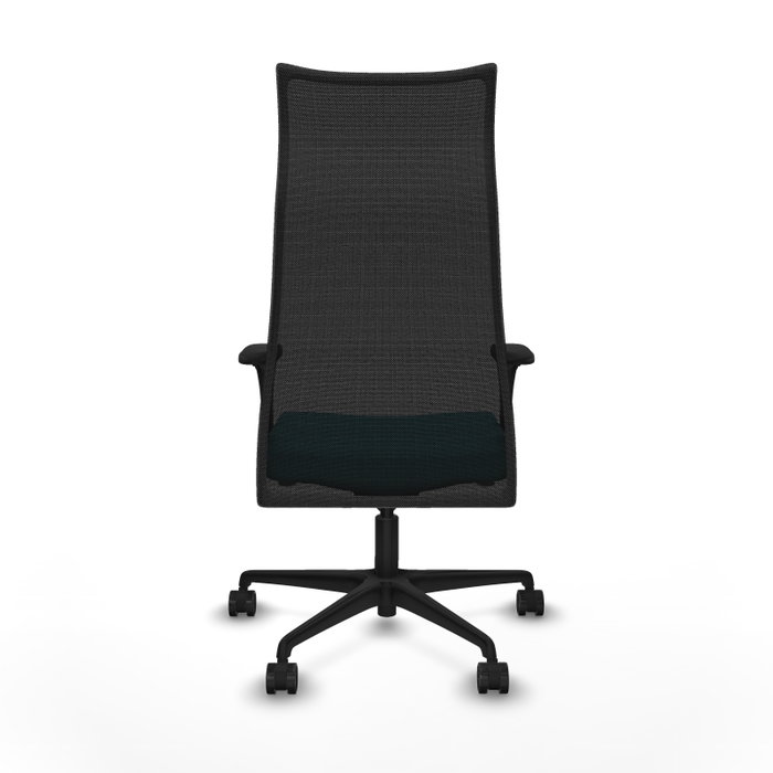 Sillón Albacete con mecanismo Sincro tapizada con Tela color Turquesa y malla color Negro. Equipado con Base nailon negra, Brazos 1D y Ruedas 65mm nailon Sillón Albacete con mecanismo Sincro tapizada con Tela color Turquesa y malla color Negro. Equipado con Base nailon negra, Brazos 1D y Ruedas 65mm nailon