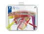 Staedtler Lápices de Colores 72 Unidades Colores Surtidos en Caja Metálica