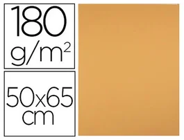 Liderpapel Cartulina Avellana 50x65 cm 180 g (25 hojas)
