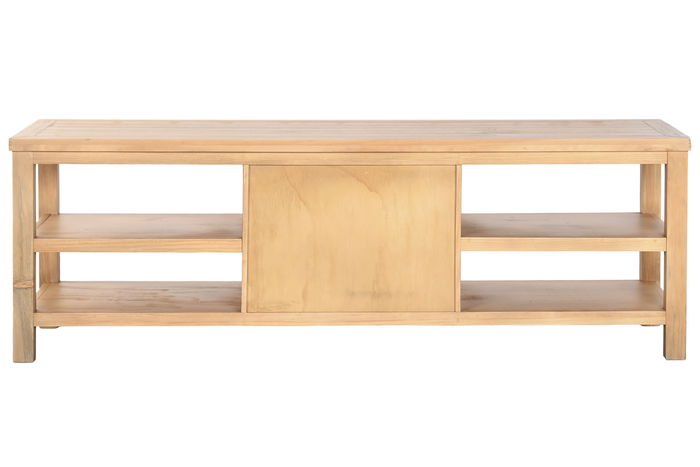 DKD Home Decor Mueble TV Alpino Natural Pine 150x45x50 cm