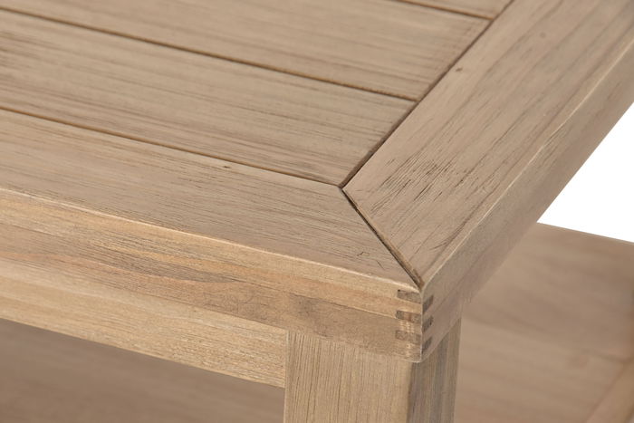 DKD Home Decor Mueble TV Alpino Natural Pine 150x45x50 cm