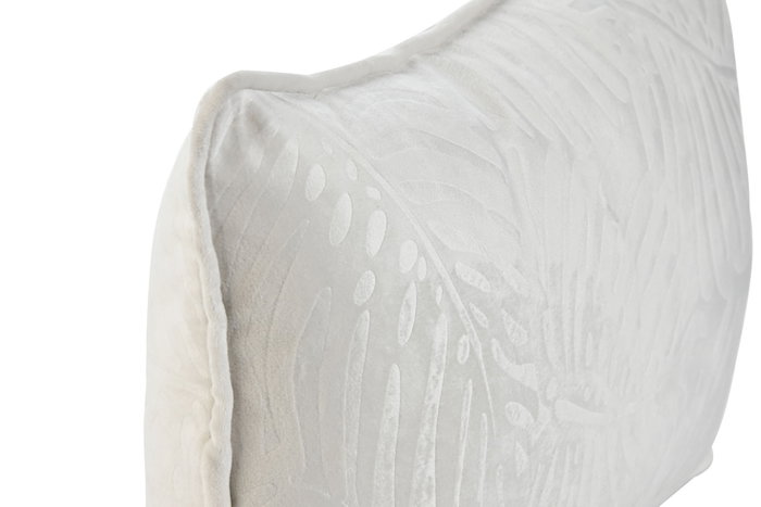 DKD Home Decor Cojín Poliéster Crudo 50x30 cm, Pack de 2
