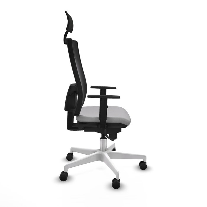 PIQUERAS Y CRESPO Silla de oficina Horna Gris con mecanismo Sincro