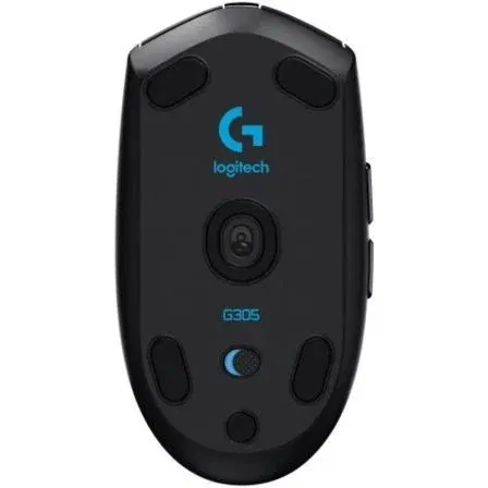 Logitech G305 Lightspeed Ratón Gaming Inalámbrico, Sensor HERO 12,000 DPI, 6 Botones Programables, Hasta 250h Batería, 99g Peso, Negro