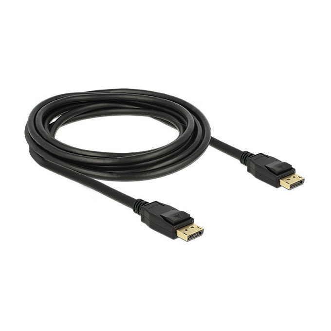 DeLOCK Cable DisplayPort 1.2a de 3 m, Negro DeLOCK Cable DisplayPort 1.2a de 3 m, Negro