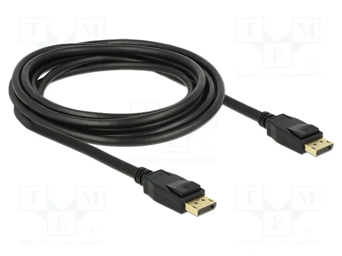 DeLOCK Cable DisplayPort 1.2a de 3 m, Negro DeLOCK Cable DisplayPort 1.2a de 3 m, Negro