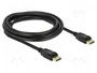 DeLOCK Cable DisplayPort 1.2a de 3 m, Negro