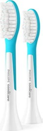 Philips HX6042/90 Sonicare For Kids Cabezales de Repuesto, 2 unidades, Blanco/Azul
