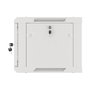 Lanberg Armario rack de pared 6U 19 pulgadas 600x450mm Gris