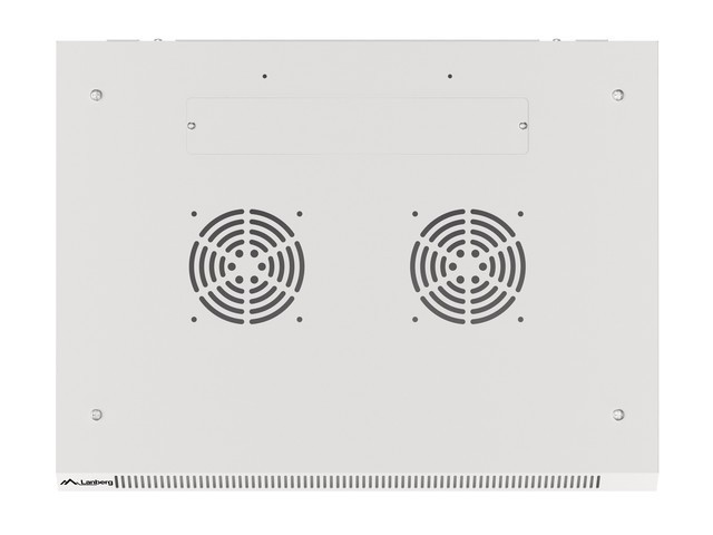 Lanberg Armario rack de pared 6U 19 pulgadas 600x450mm Gris