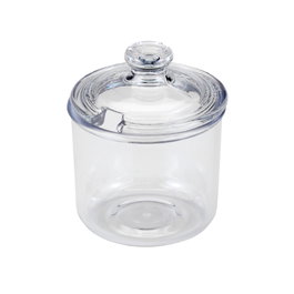 CAMBRO Tarro con tapa para condimentos 240 ml Transparente