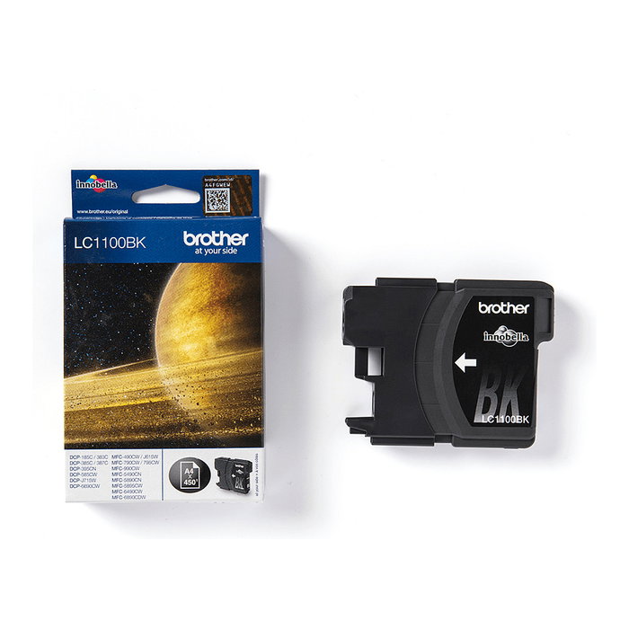 Brother LC1100BK Cartucho de tinta negro Brother LC1100BK Cartucho de tinta negro