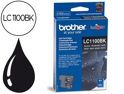Brother LC1100BK Cartucho de tinta negro Brother LC1100BK Cartucho de tinta negro