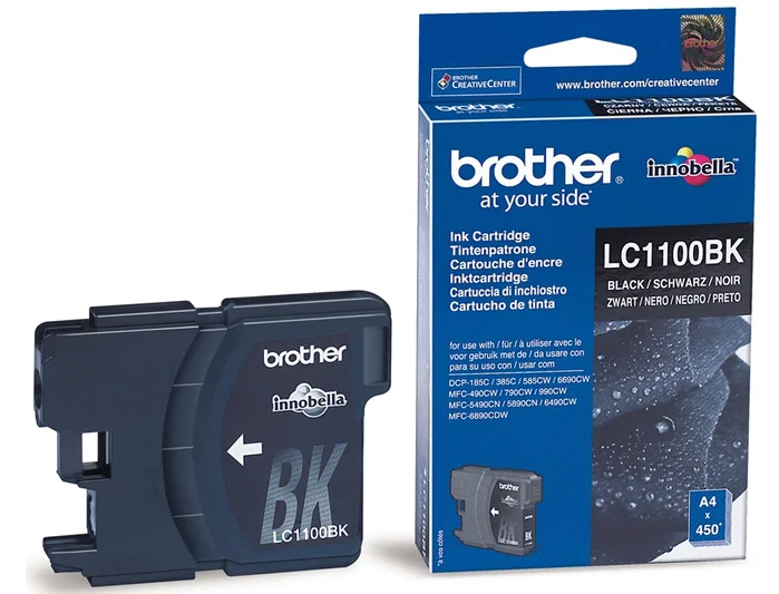 Brother LC1100BK Cartucho de tinta negro Brother LC1100BK Cartucho de tinta negro