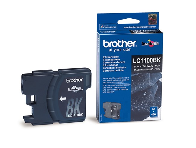 Brother LC1100BK Cartucho de tinta negro Brother LC1100BK Cartucho de tinta negro