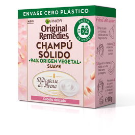 Garnier Champú Sólido Suave Calmante 60 gr