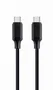 Gembird CC-USB2-CMCM100-1.5M Cable USB C a USB C 100W Power Delivery, Carga Rápida y Datos, 1.5 Metros, Negro