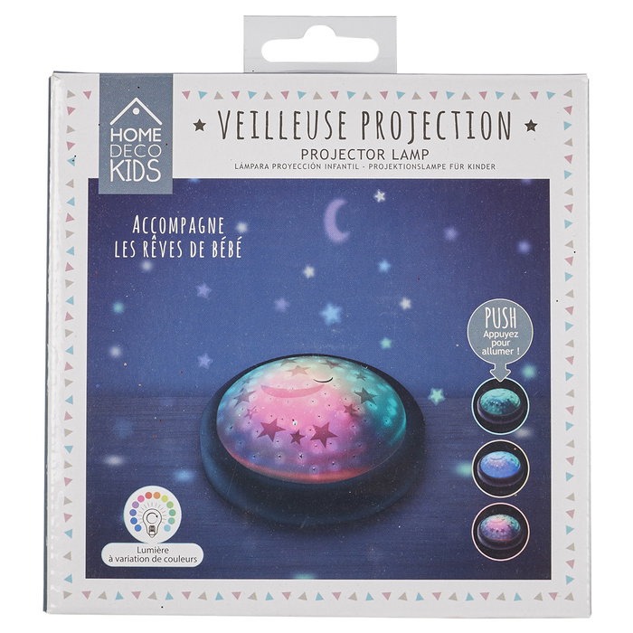 Home Deco Kids Proyector Luz Quitamiedo para Niños Ø 14 cm