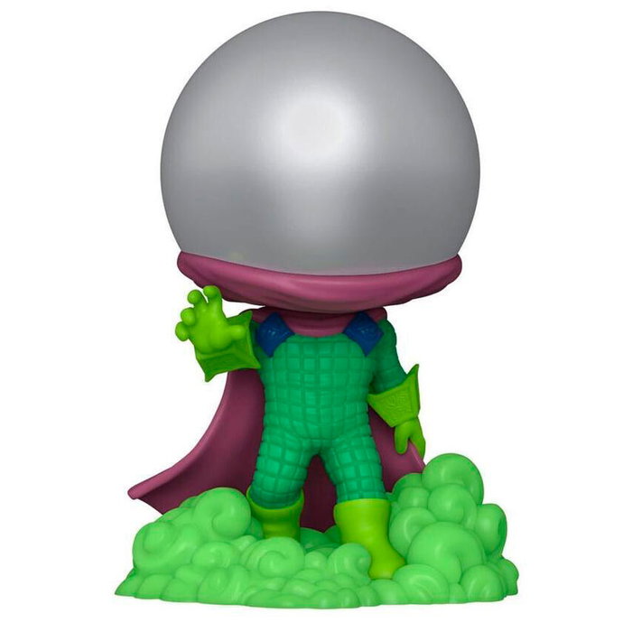 Funko Pop Marvel Comics Mysterio 66637 con efecto metálico y glow in the dark