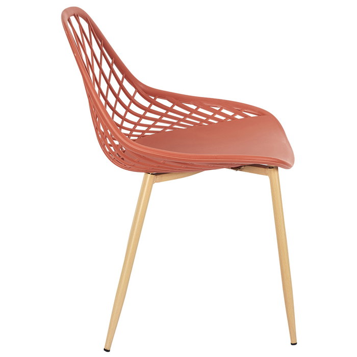 Home Deco Factory Silla Exterior Terraco para Terraza Jardín, Hierro y Plástico, 57x51.2x80.2 cm Home Deco Factory Silla Exterior Terraco para Terraza Jardín, Hierro y Plástico, 57x51.2x80.2 cm