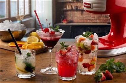 Ariete 76/00 Picadora de Hielo Party Time Roja