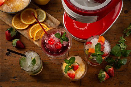 Ariete 76/00 Picadora de Hielo Party Time Roja